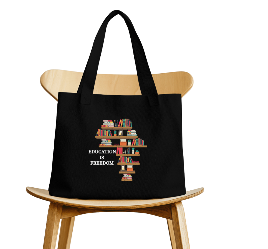 Education Is Freedom Tote Bag